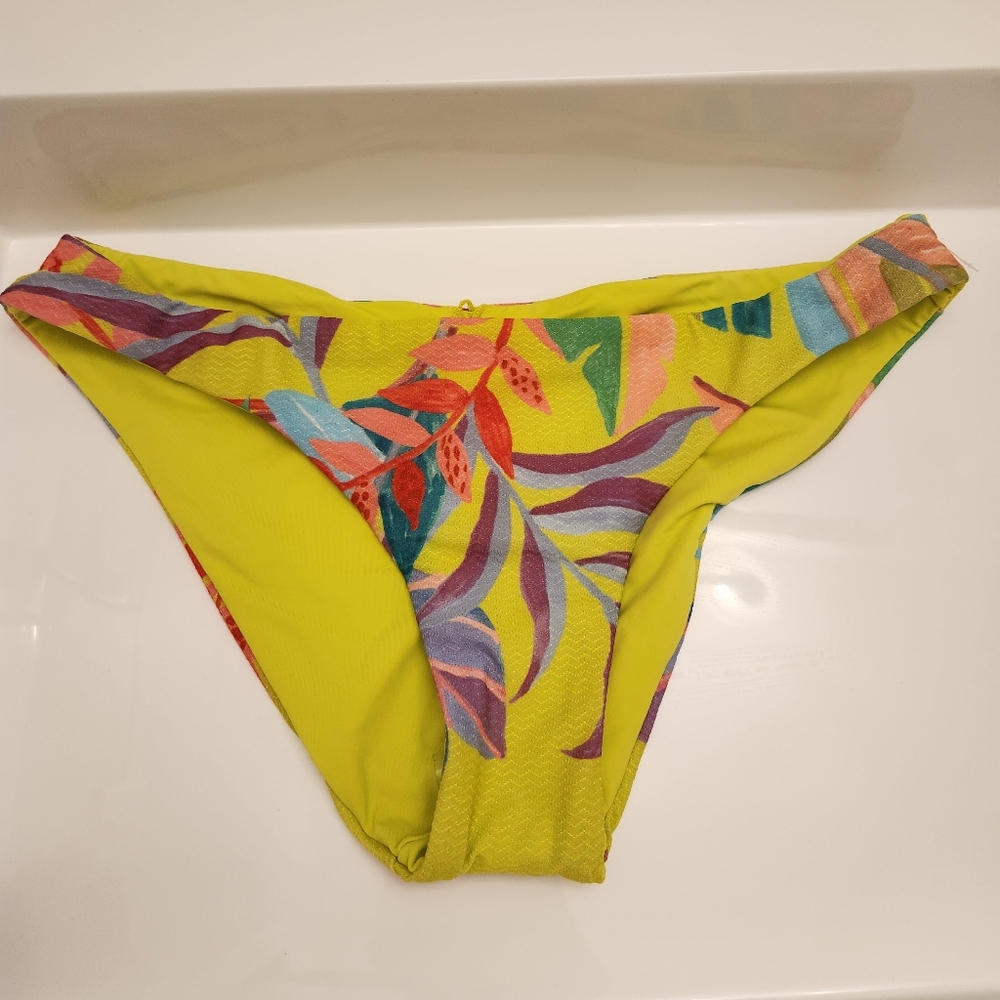 Becca Floral Bikini Bottoms NWOT